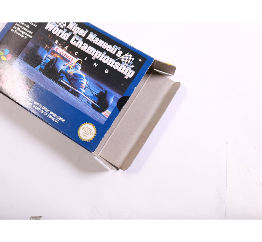 SNES - Nigel Mansell's World Championship Racing - Boxed