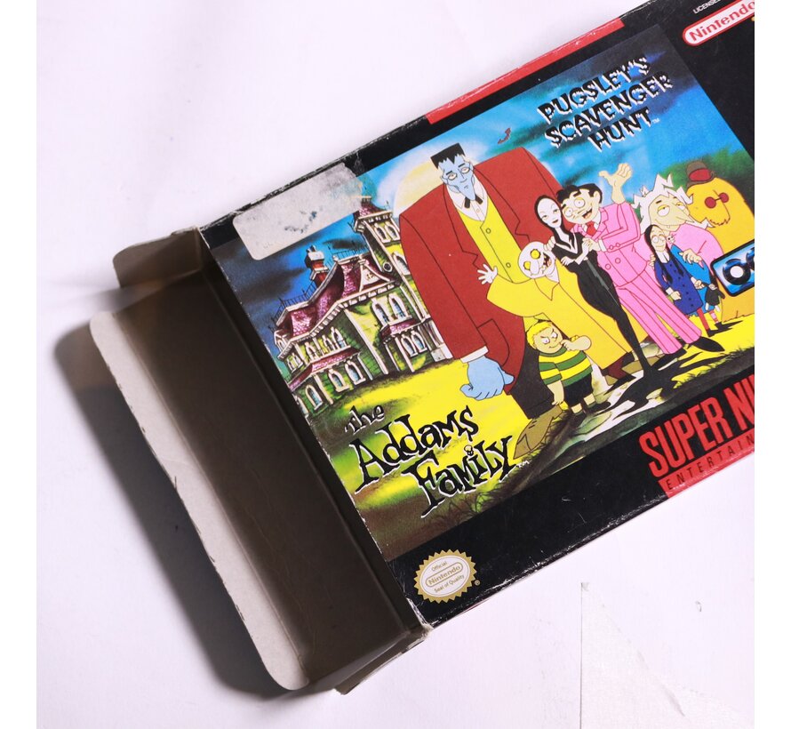SNES - Addams Family Pugsley's Scavenger Hunt - USA - Boxed CIB