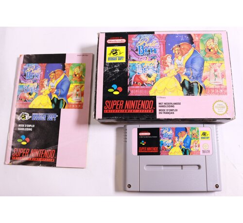 Hudson Soft SNES - Beauty & The Beast - Boxed CIB