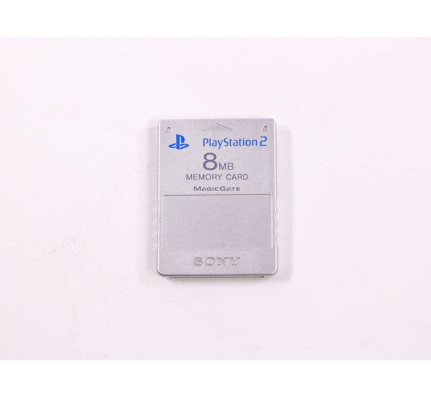 Playstation 2 - 8 MB Memory Card - Origineel (Grijs)