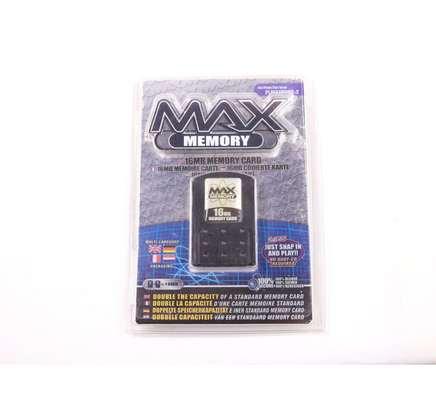 Playstation 2 - Max Memory Card 16 MB