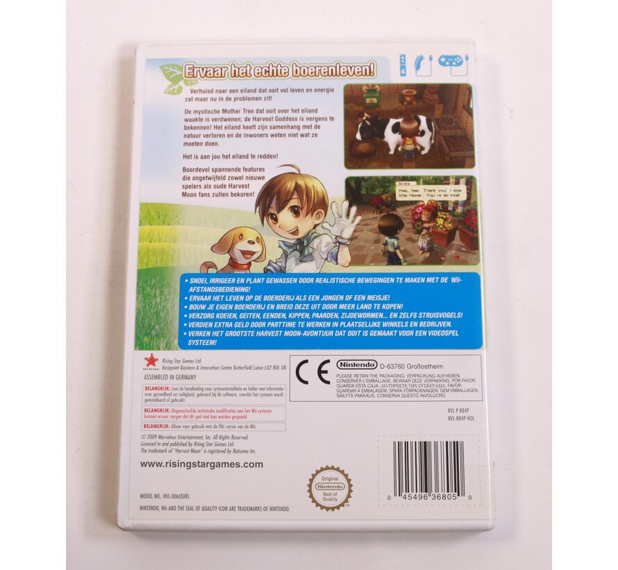 Wii - Harvest Moon Tree Of Tranquility