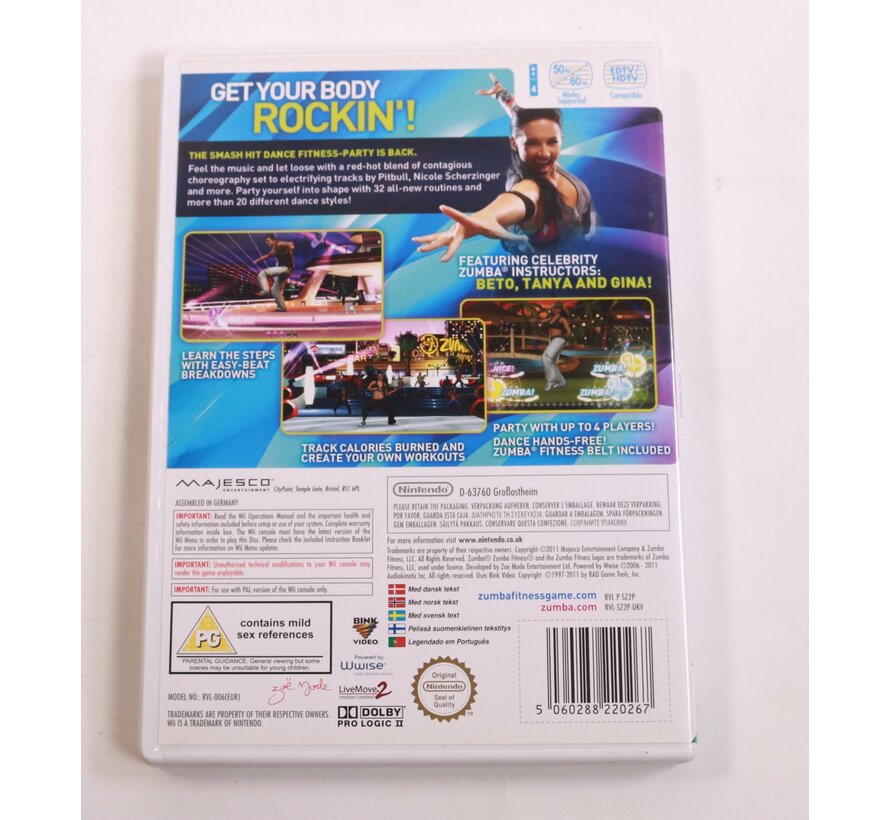 Wii - Zumba Fitness 2