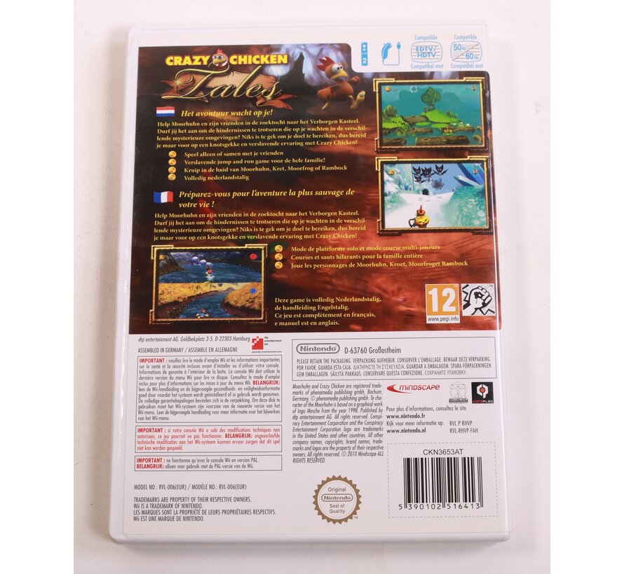 Wii - Crazy Chicken Tales