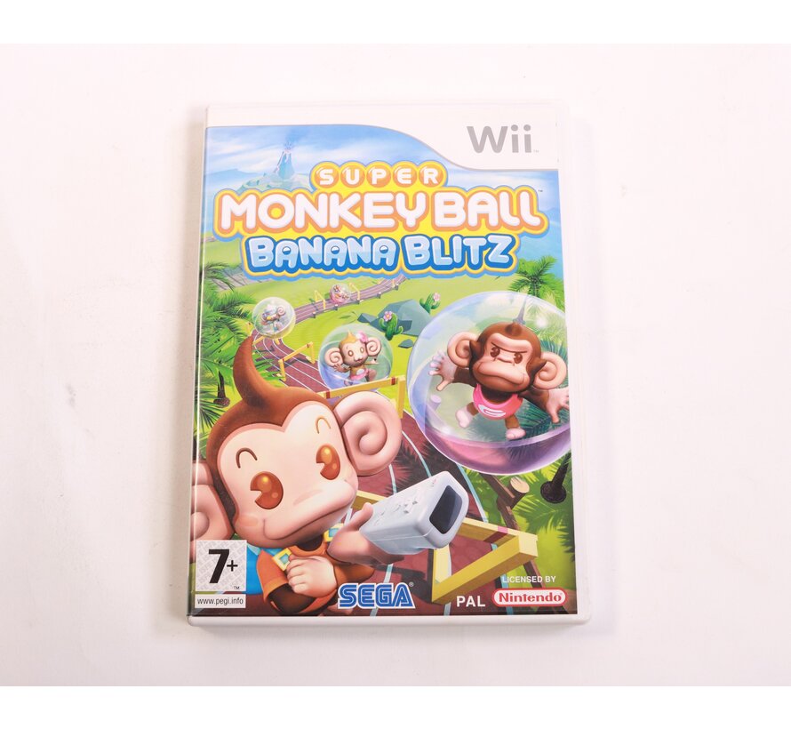 Wii - Super Monkey Ball: Banana Blitz