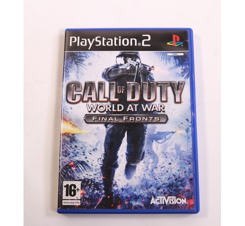 Playstation 2 - Call of Duty World At War Final Fronts