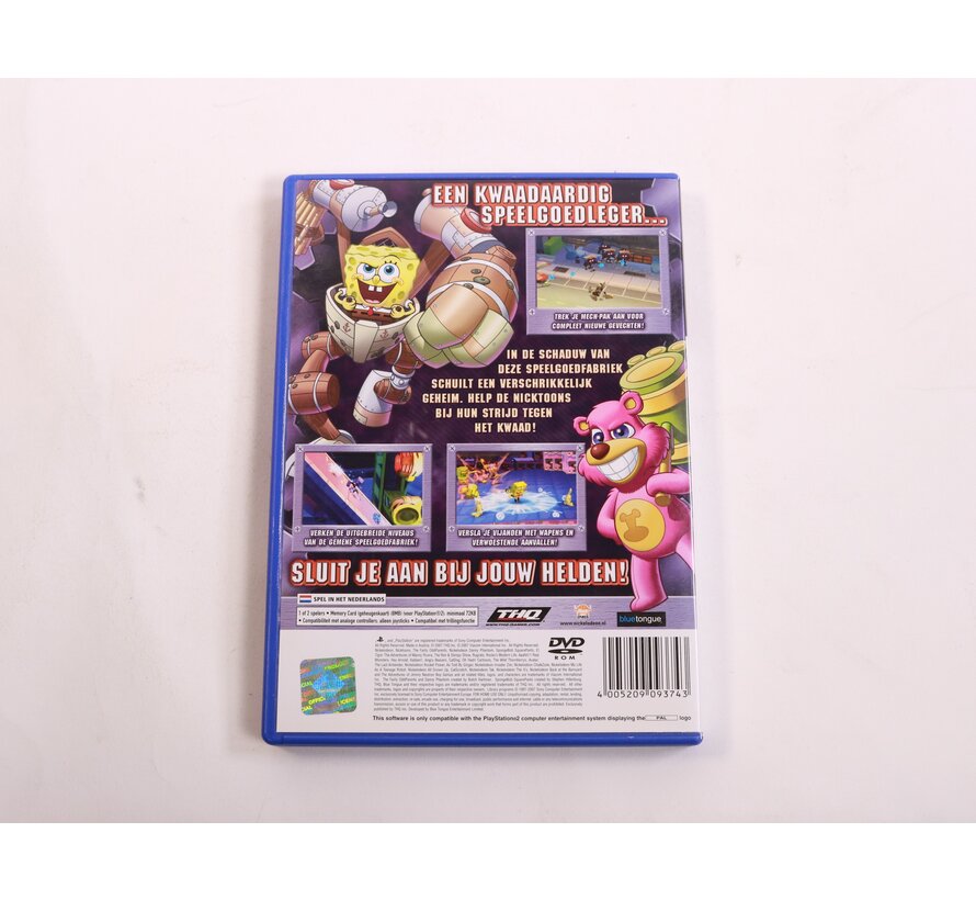 PlayStation 2 - Spongebob en zijn vrienden: Aanval van de Speelgoedrobots
