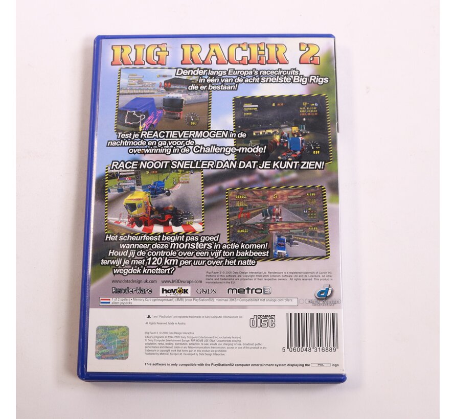 PlayStation 2 - Rig Racer 2