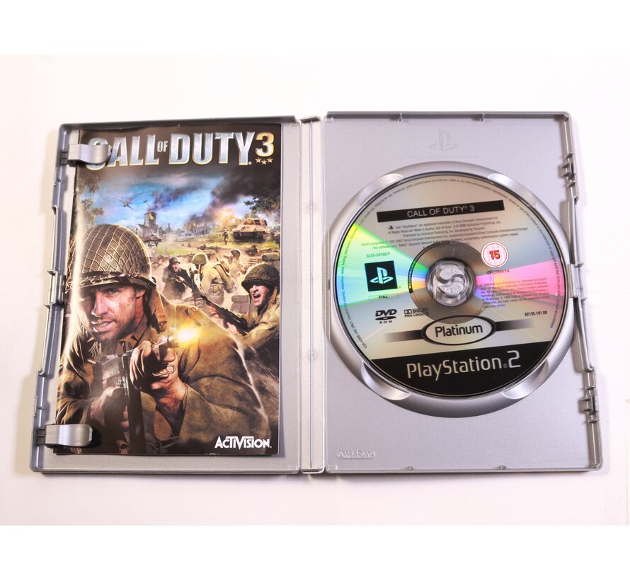 PlayStation 2 - Call of Duty 3 [Platinum]