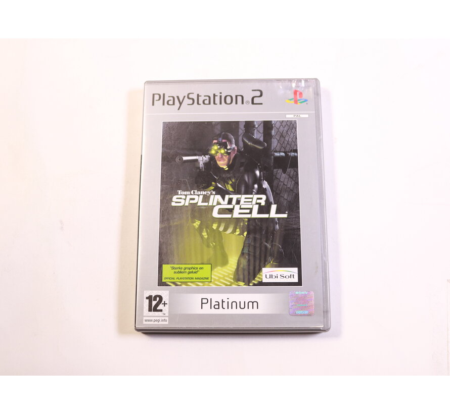 Playstation 2 - Tom Clancy's Splinter Cell  [Platinum]  [No Manual]
