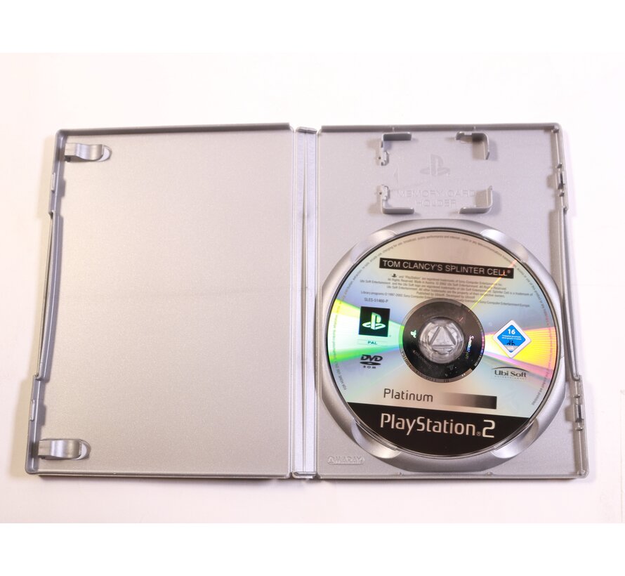Playstation 2 - Tom Clancy's Splinter Cell  [Platinum]  [No Manual]