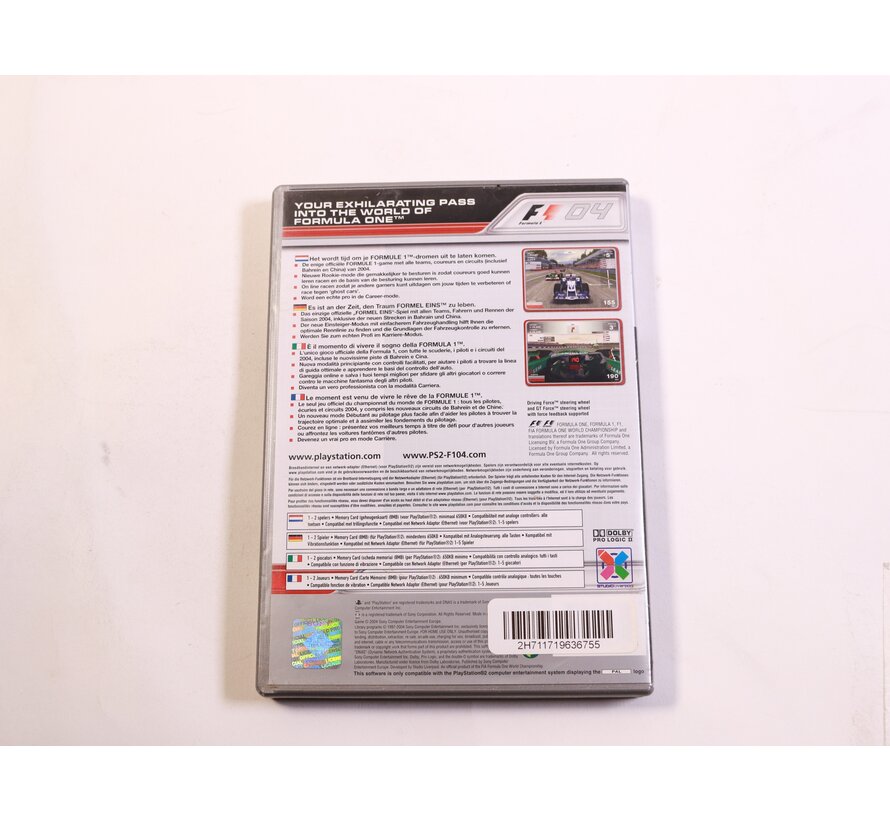 Playstation 2 - Formula One 04 [Platinum]