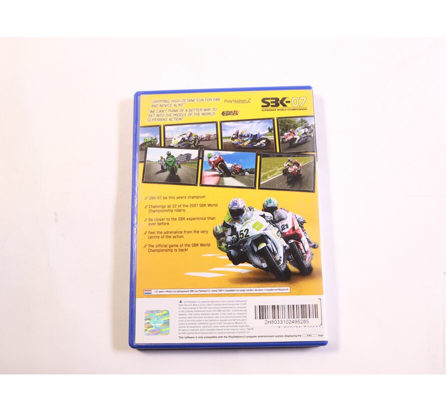 Playstation 2 - SBK-07: Superbike World Championship