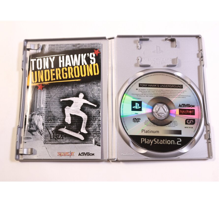 Playstation 2 - Tony Hawk's Underground [Platinum]