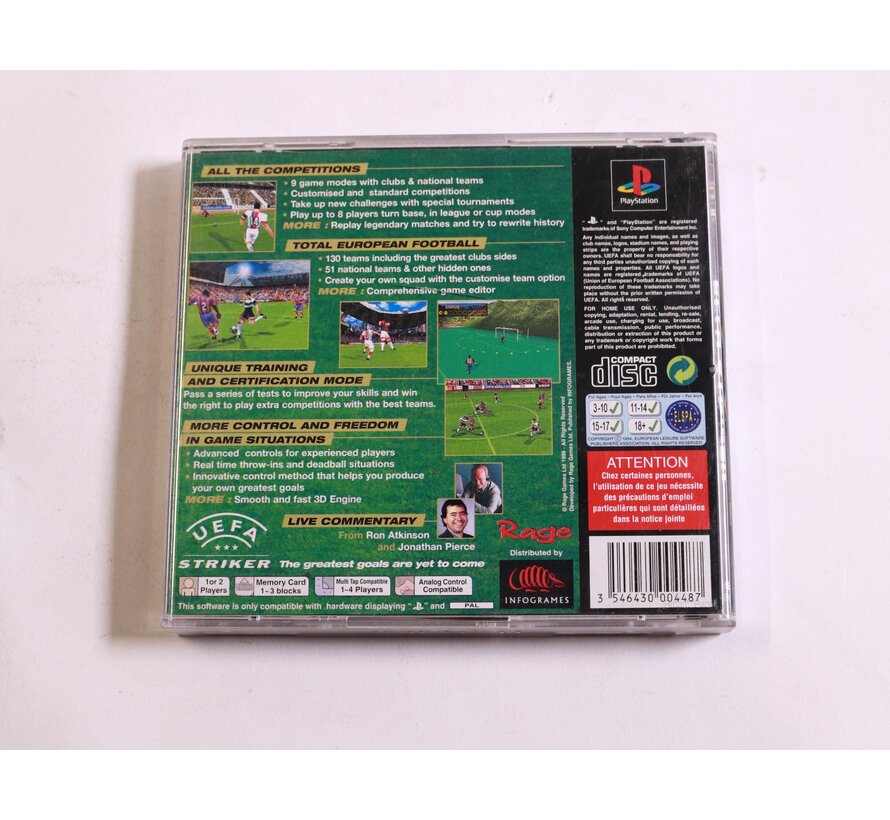 Playstation 1 - UEFA Striker
