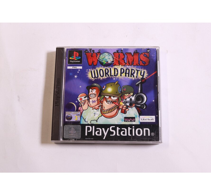 Playstation 1 - Worms World Party