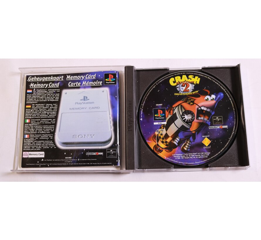 Playstation 1 - Crash Bandicoot 2: Cortex Strikes Back