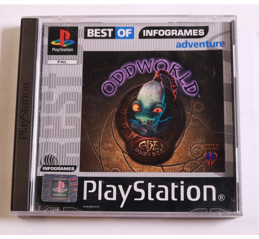 Playstation 1 - OddWorld: Abe's Oddysee  [No Manual]
