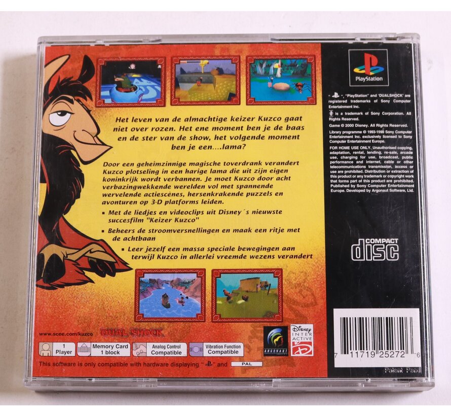 PlayStation 1 - The Emperor's New Groove