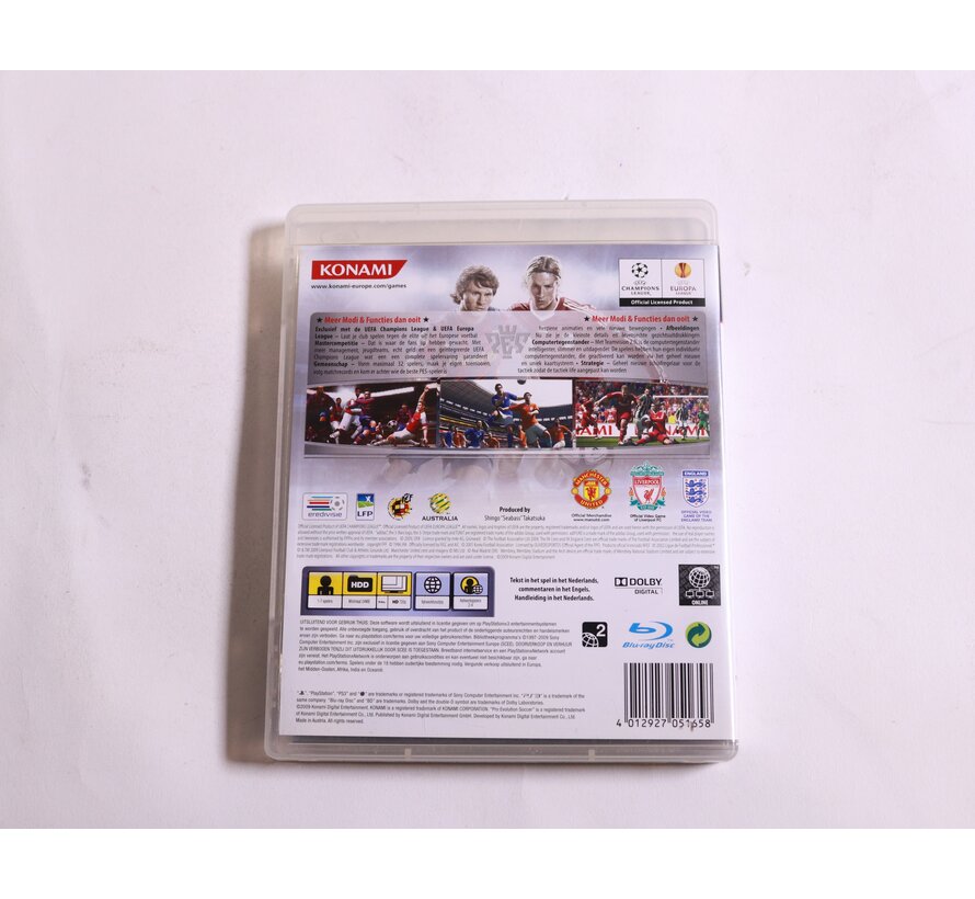 PlayStation 3 - PES 2010 Pro Evolution Soccer [No Manual]