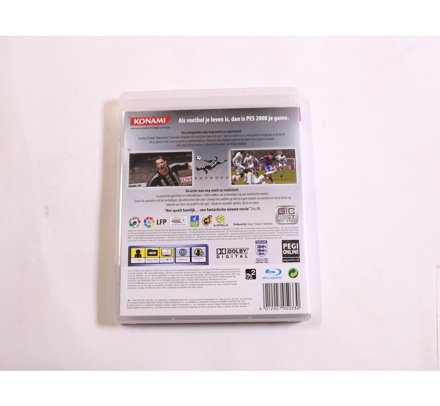 PlayStation 3 - Pro Evolution Soccer 2008