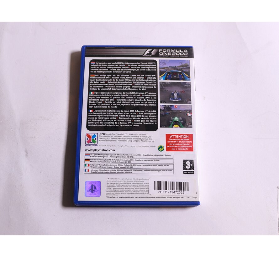 PlayStation 2 - Formula One 2003