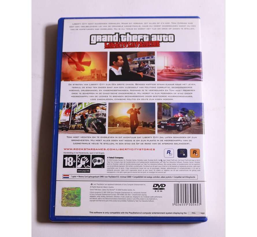 Playstation 2 - Grand Theft Auto: Liberty City Stories