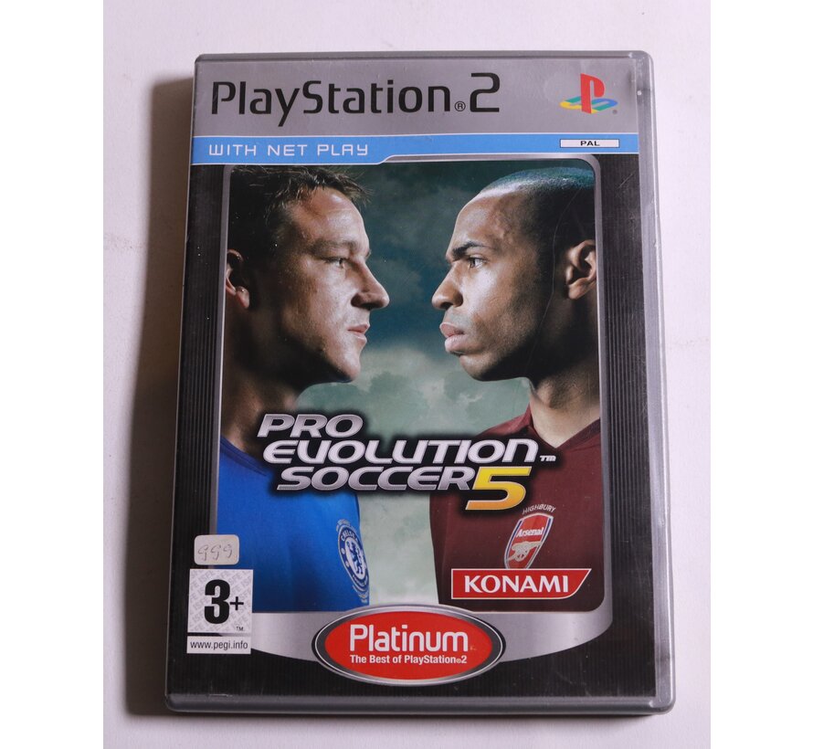 Playstation 2 - Pro Evolution Soccer 5 [Platinum]