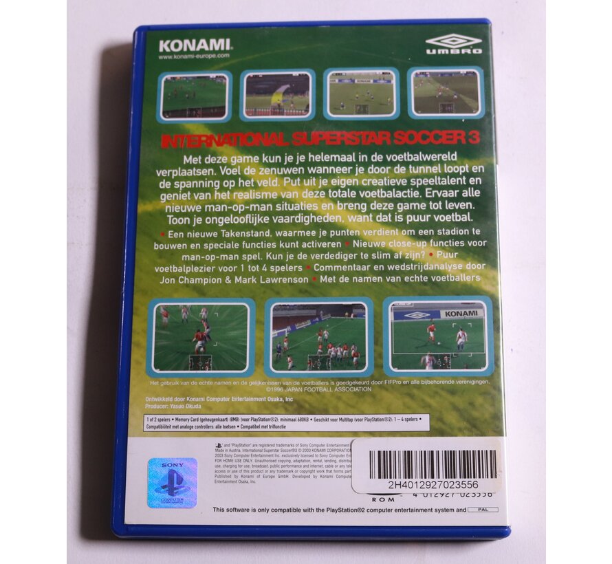 PlayStation 2 - International Superstar Soccer 3