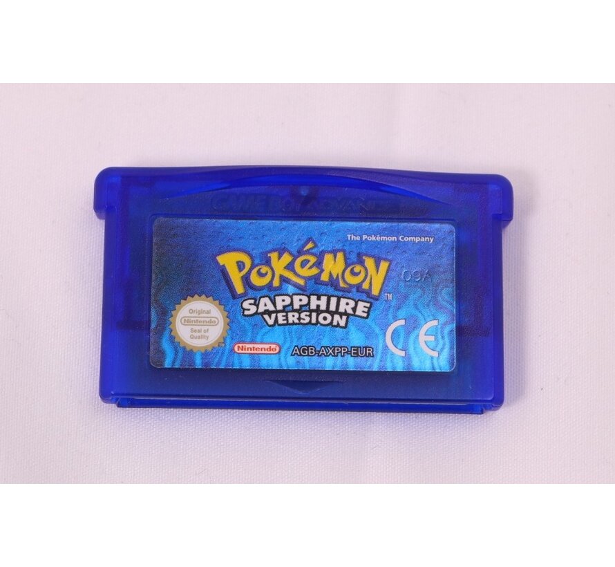 Game boy Advance - Pokemon Sapphire (Orgineel)