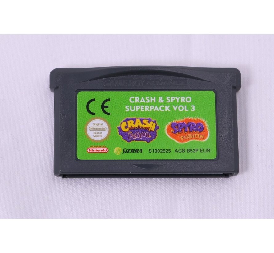 Game Boy Advance - Crash & Spyro SuperPack Vol 3