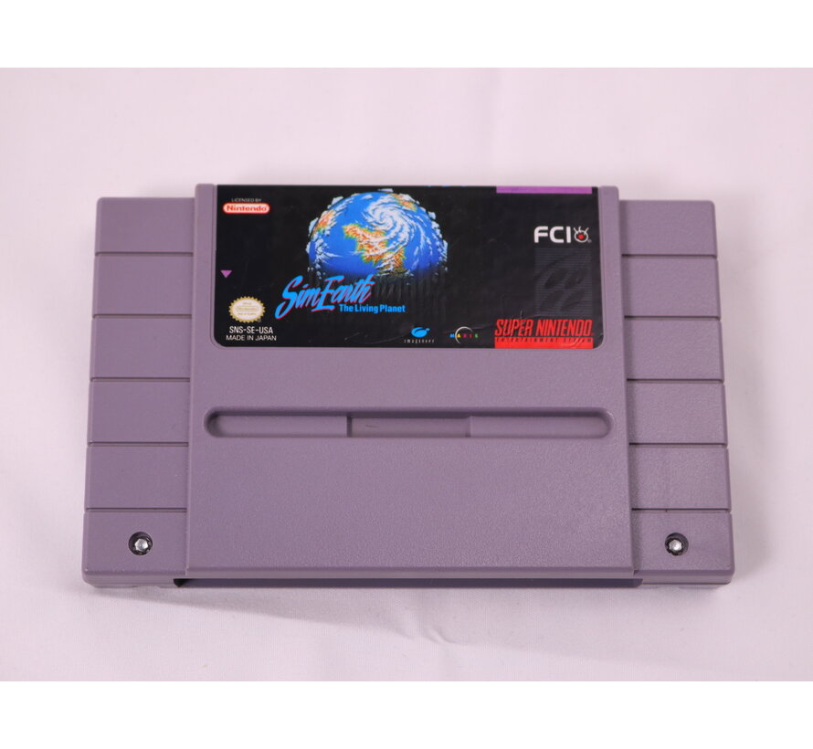 SNES - Sim Earth the Living Planet - USA