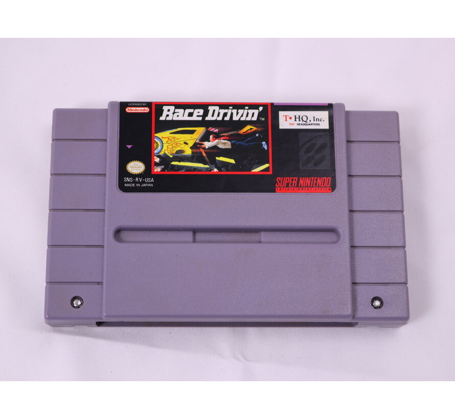 SNES - Race Drivin - USA