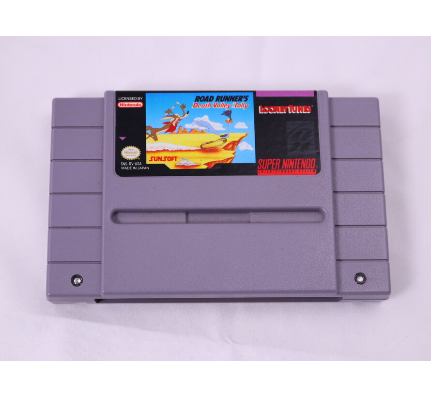 SNES - Road Runner's Death Valley Rally - USA