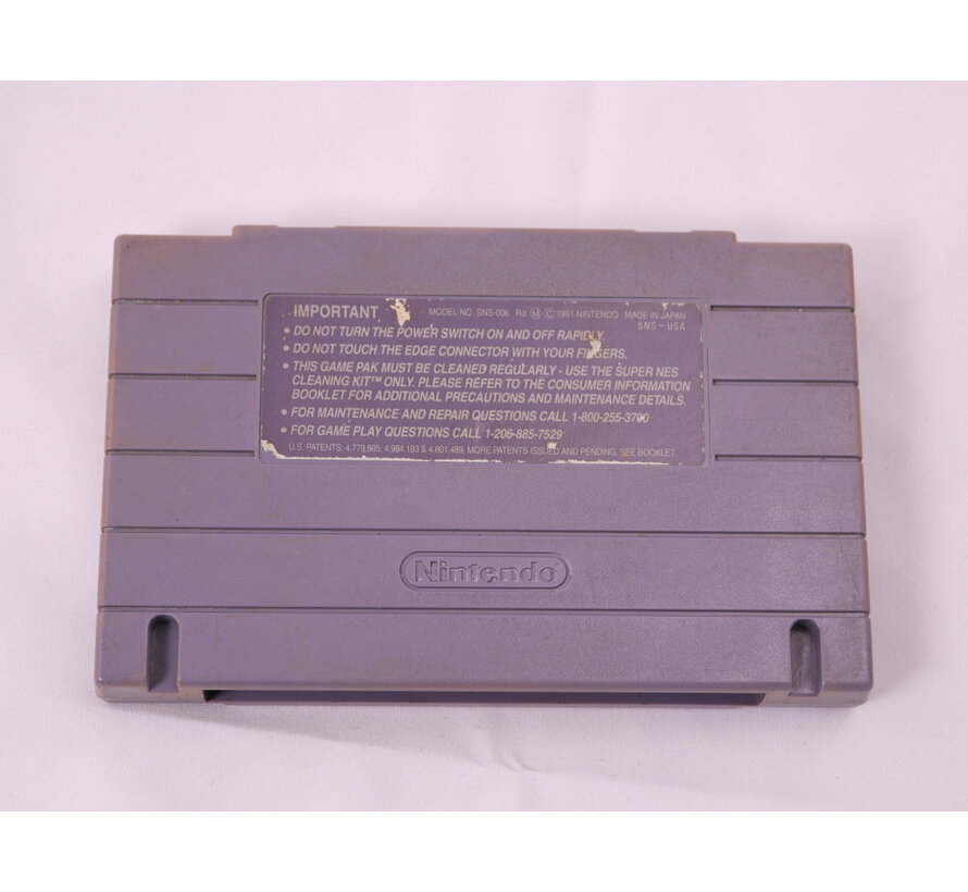 SNES -  F-ZERO - USA