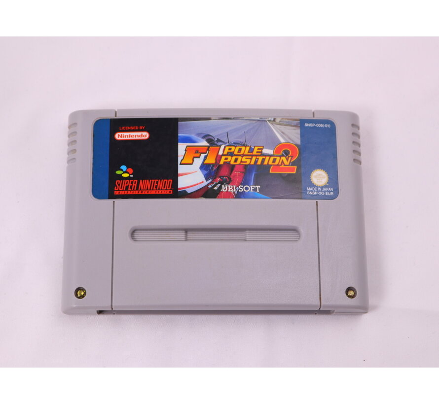 SNES - F1 Pole Position 2