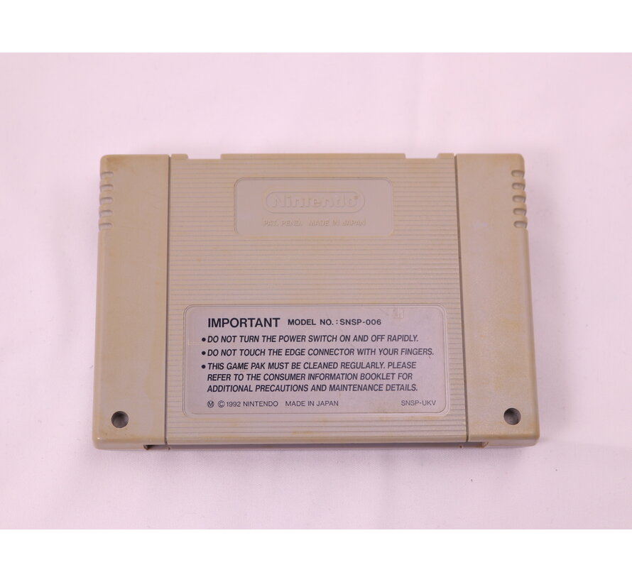 SNES  - Mario's Time Machine