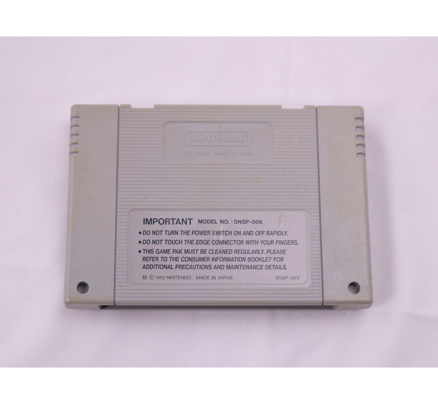 SNES - Jimmy Connors Pro Tennis Tour