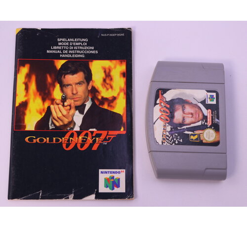 Rare N64 - GoldenEye 007 [Met Boekje]