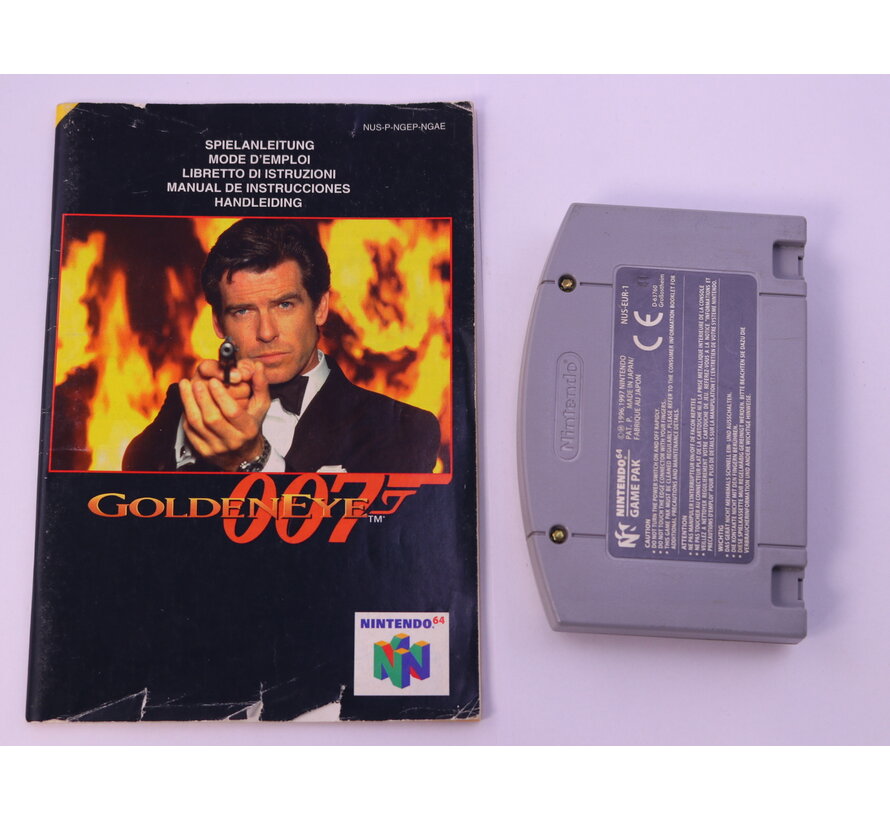 N64 - GoldenEye 007 [Met Boekje]
