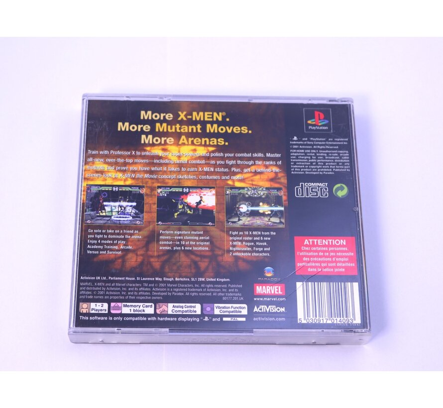 PlayStation 1 - X-Men: Mutant Academy 2