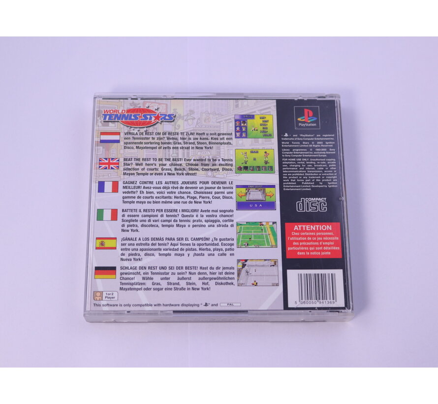 Playstation 1 - World Tennis Stars