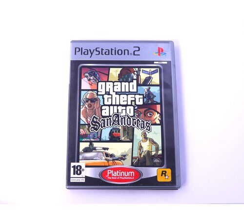 Rockstar Games Playstation 2 - Grand Theft Auto: San Andreas [Platinum]  [No Manual]