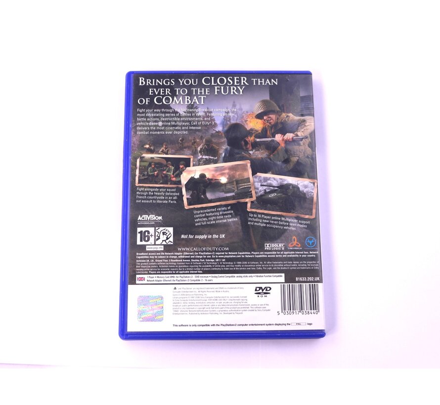 PlayStation 2 - Call of Duty 3