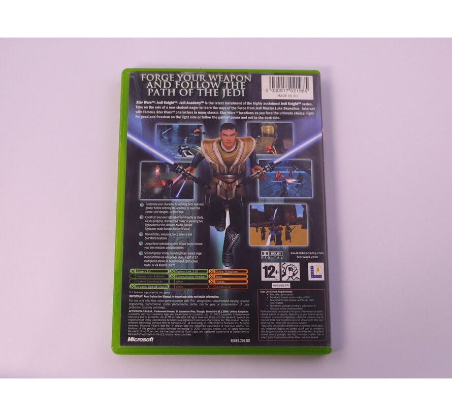 Xbox Classic - Star Wars: Jedi Knight - Jedi Academy - Jedi Academy