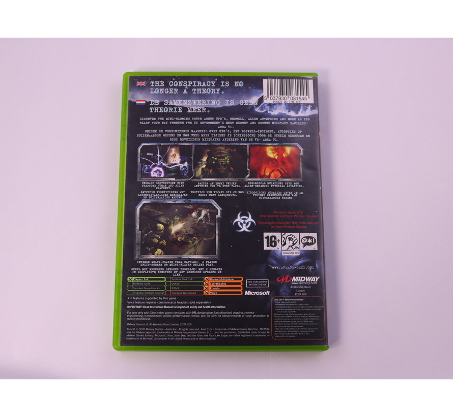 Xbox Classic - Area 51