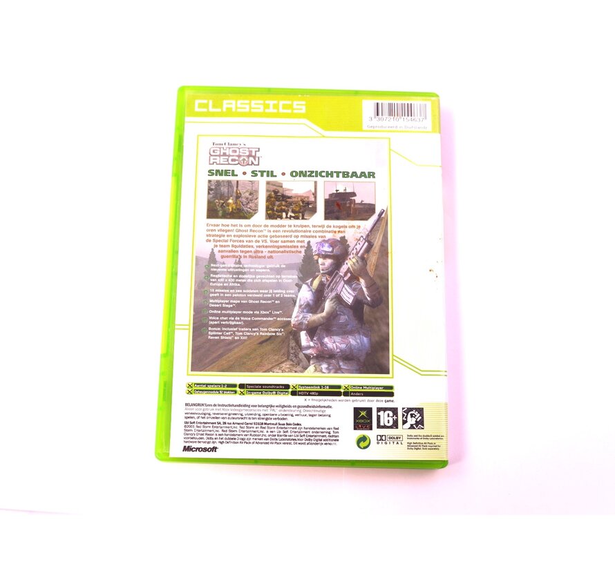 Xbox Classic - Tom Clancy's Ghost Recon [Classics]