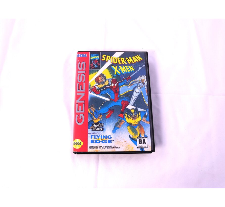 SEGA GENESIS - Spider-Man and the X-Men in Arcade's Revenge