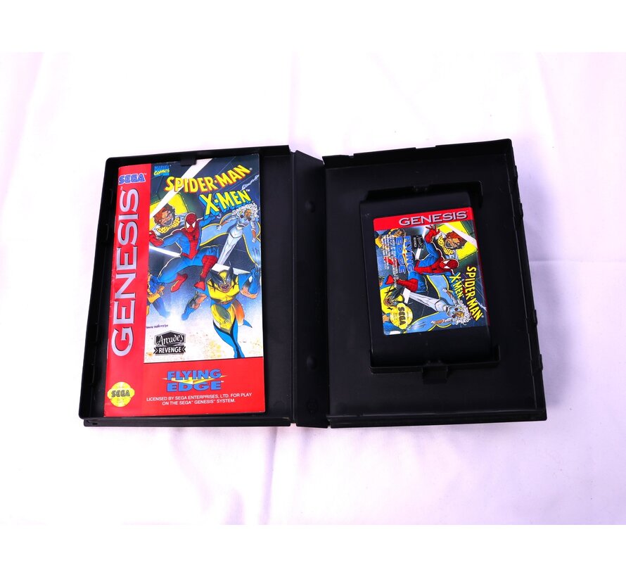 SEGA GENESIS - Spider-Man and the X-Men in Arcade's Revenge
