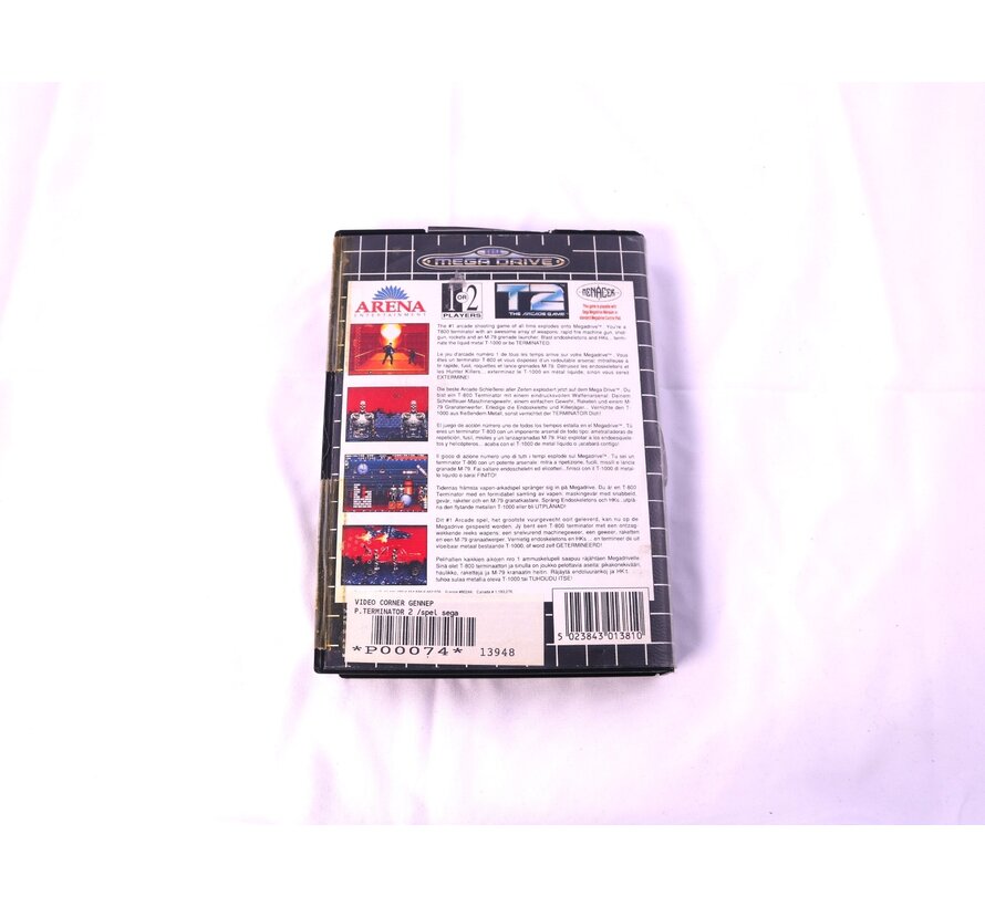 SEGA Mega Drive - T2: The Arcade Game